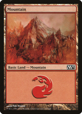 Mountain (243) [Magic 2013] | Black Swamp Games