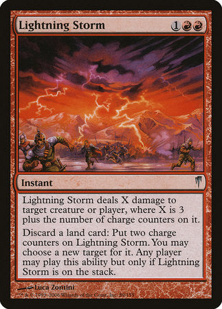 Lightning Storm [Coldsnap] | Black Swamp Games