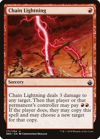 Chain Lightning [Battlebond] | Black Swamp Games