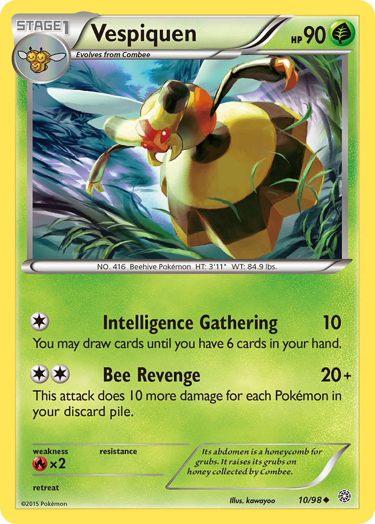 Vespiquen (10/98) [XY: Ancient Origins] | Black Swamp Games