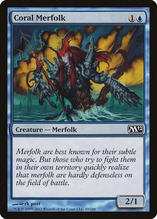 Coral Merfolk [Magic 2012] | Black Swamp Games