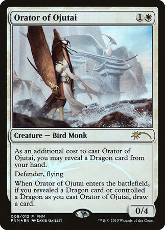 Orator of Ojutai [Friday Night Magic 2015] | Black Swamp Games