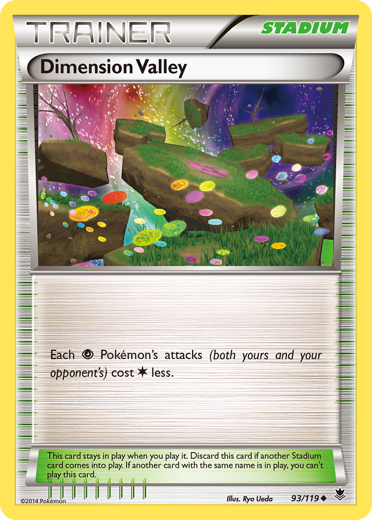 Dimension Valley (93/119) [XY: Phantom Forces] | Black Swamp Games