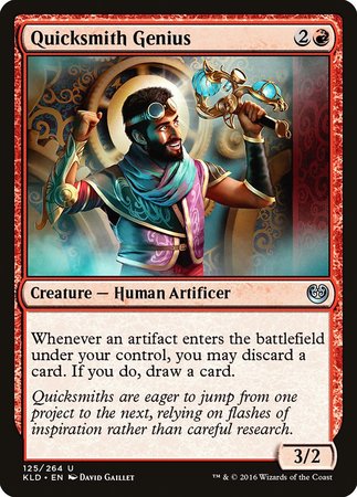 Quicksmith Genius [Kaladesh] | Black Swamp Games