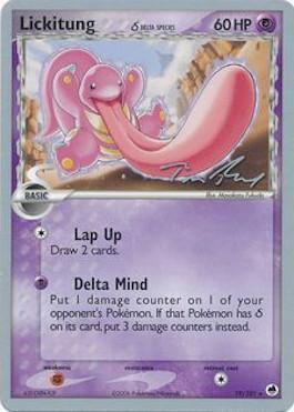 Lickitung (19/101) (Delta Species) (Legendary Ascent - Tom Roos) [World Championships 2007] | Black Swamp Games