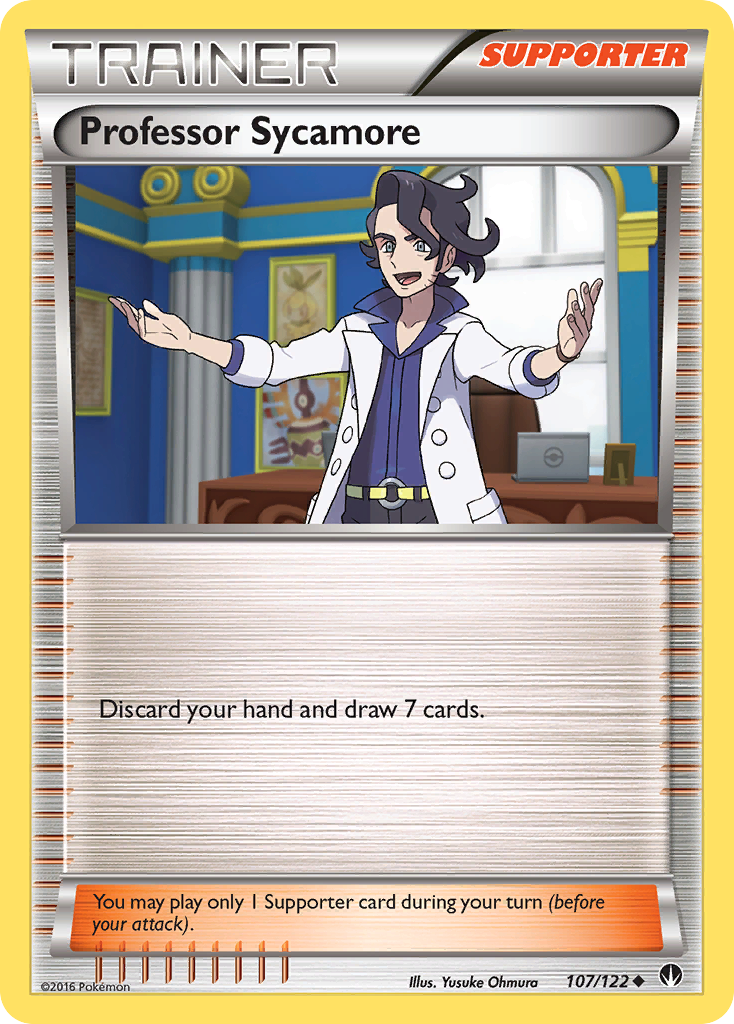 Professor Sycamore (107/122) [XY: BREAKpoint] | Black Swamp Games