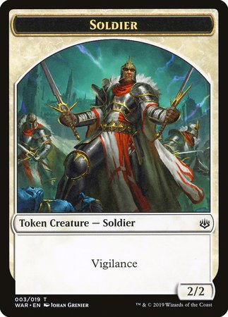 Soldier Token [War of the Spark Tokens] | Black Swamp Games