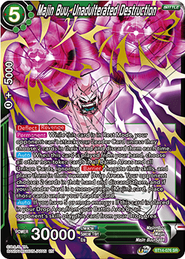 Majin Buu, Unadulterated Destruction (BT14-076) [Cross Spirits] | Black Swamp Games