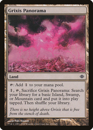 Grixis Panorama [Shards of Alara] | Black Swamp Games