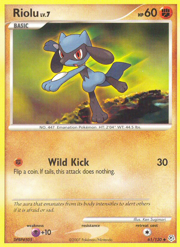 Riolu (61/130) [Diamond & Pearl: Base Set] | Black Swamp Games