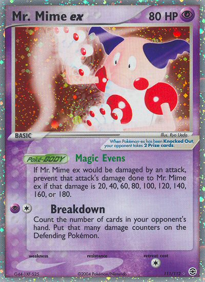 Mr. Mime ex (111/112) [EX: FireRed & LeafGreen] | Black Swamp Games