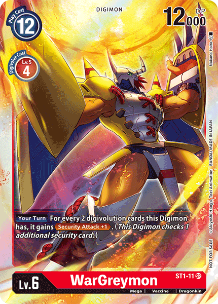 digimon card game wargreymon Digimon Trading Card Game Great Legend Single Card Super Rare WarGreymon BT4-048 Alternate Art