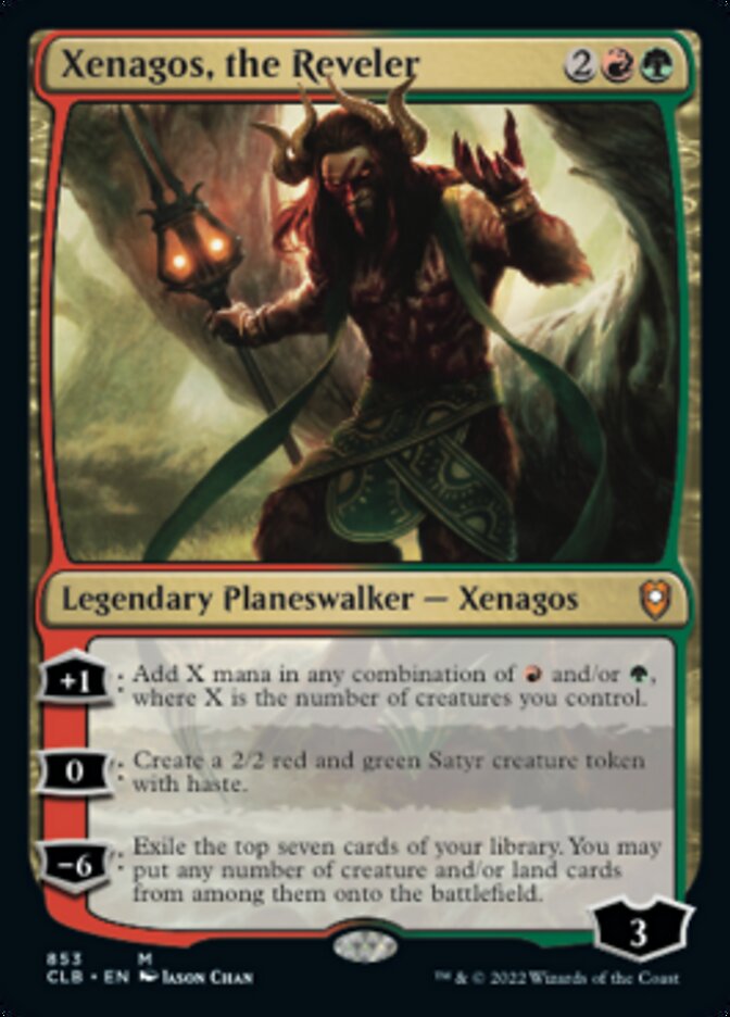 Xenagos, the Reveler [Commander Legends: Battle for Baldur's Gate] | Black Swamp Games