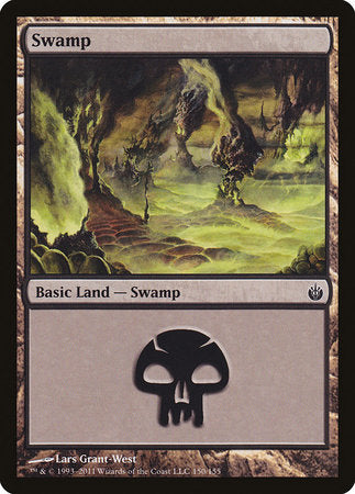 Swamp (150) [Mirrodin Besieged] | Black Swamp Games