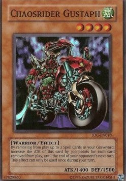 Chaosrider Gustaph [IOC-EN018] Super Rare | Black Swamp Games