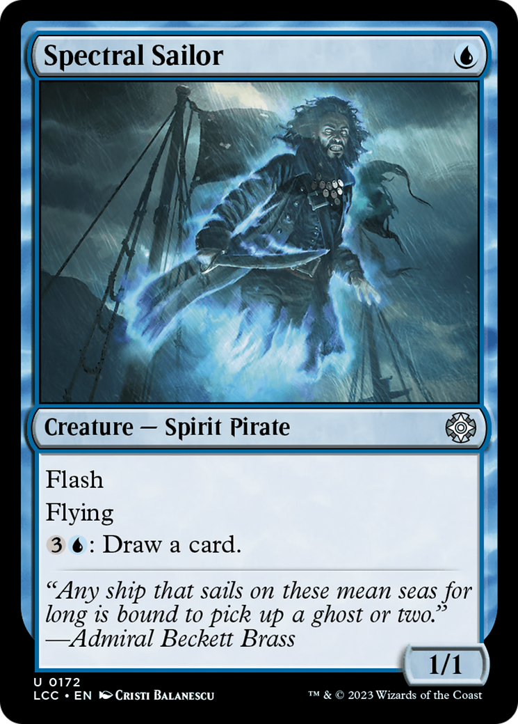 Spectral Sailor [The Lost Caverns of Ixalan Commander] | Black Swamp Games