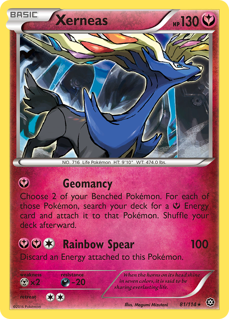 Xerneas (81/114) [XY: Steam Siege] | Black Swamp Games