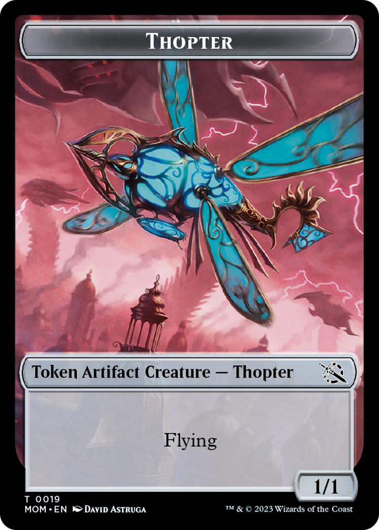 Thopter Token [March of the Machine Tokens] | Black Swamp Games