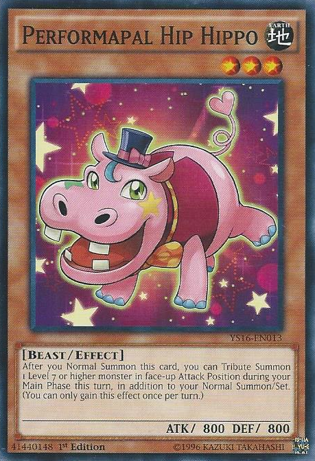 Performapal Hip HIppo [YS16-EN013] Common | Black Swamp Games