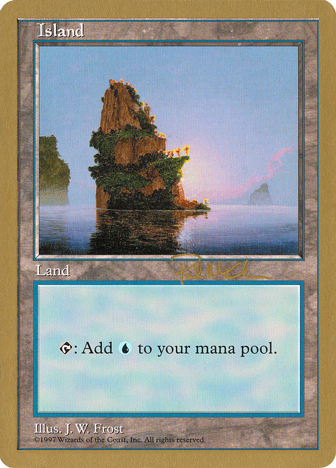 Island (pm435) (Paul McCabe) [World Championship Decks 1997] | Black Swamp Games