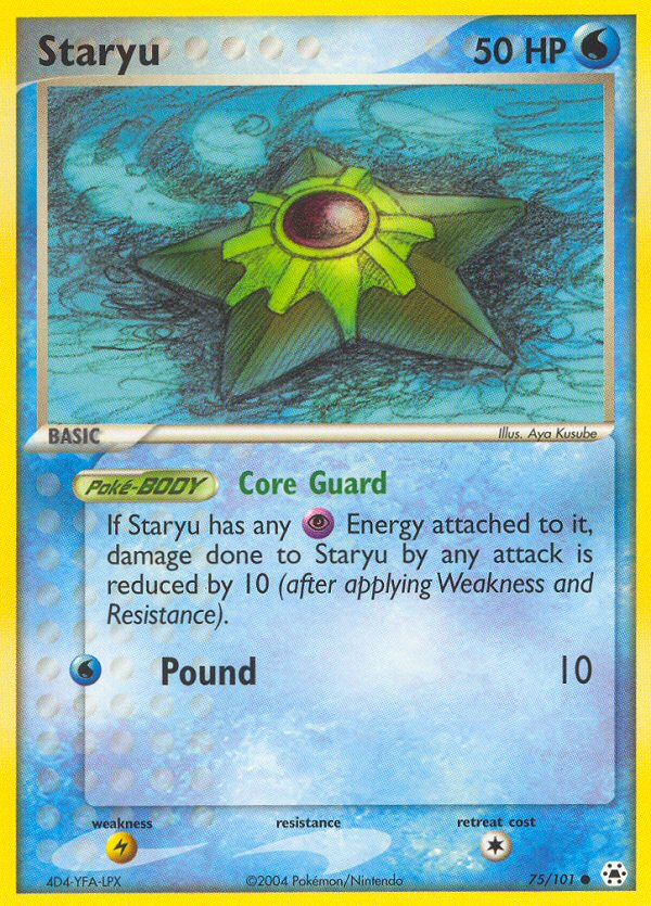 Staryu (75/101) [EX: Hidden Legends] | Black Swamp Games