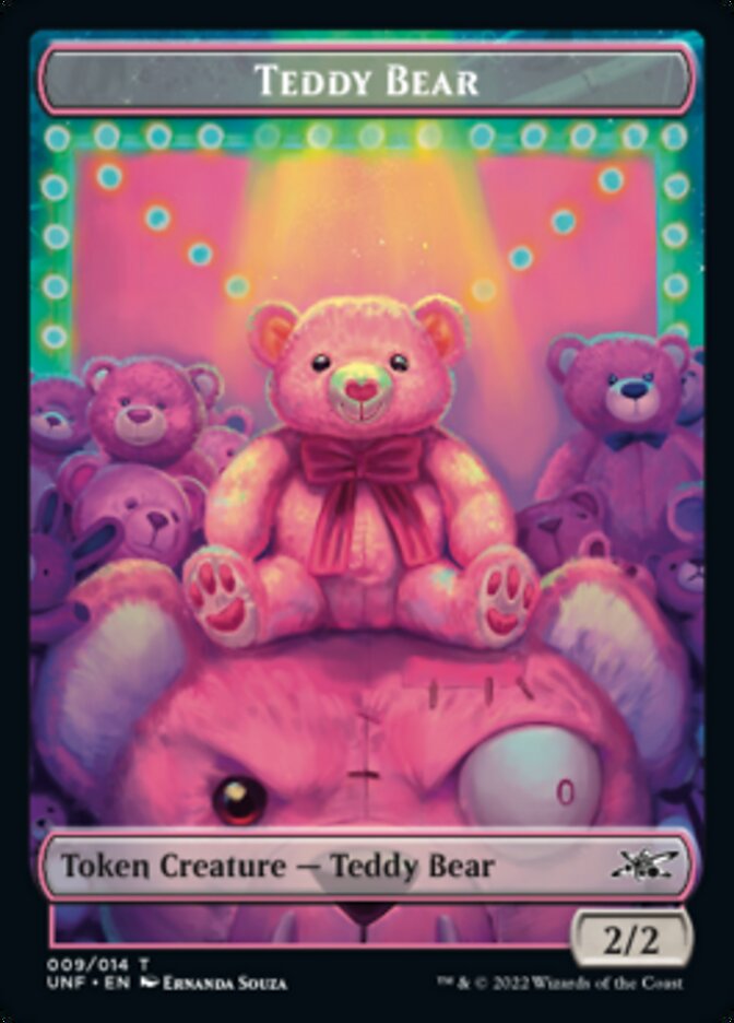 Teddy Bear Token [Unfinity Tokens] | Black Swamp Games