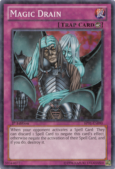 Magic Drain [BP01-EN090] Starfoil Rare | Black Swamp Games