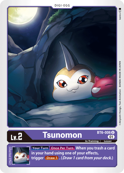 Tsunomon [BT6-006] [Double Diamond] | Black Swamp Games