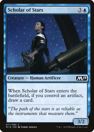 Scholar of Stars [Core Set 2019] | Black Swamp Games