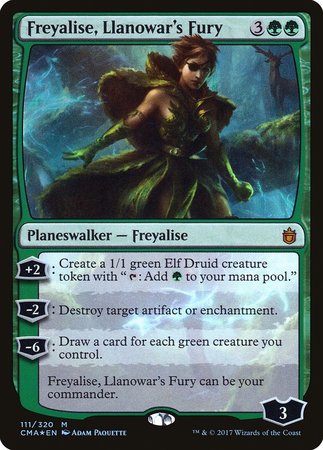 Freyalise, Llanowar's Fury [Commander Anthology] | Black Swamp Games