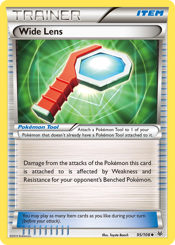 Wide Lens (95/108) [XY: Roaring Skies] | Black Swamp Games