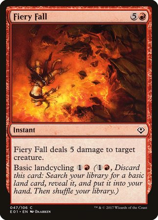 Fiery Fall [Archenemy: Nicol Bolas] | Black Swamp Games