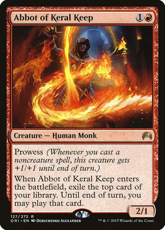 Abbot of Keral Keep [Magic Origins] | Black Swamp Games