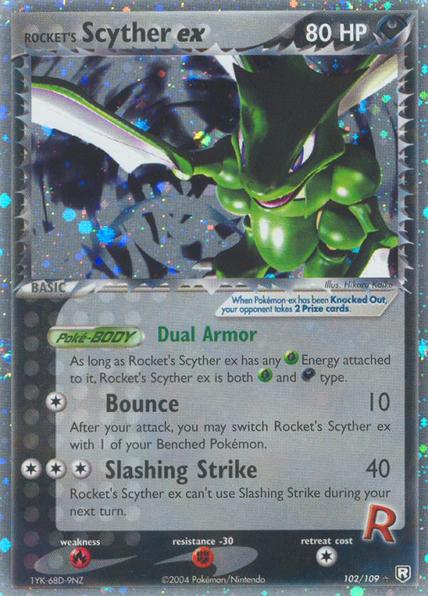 Rocket's Scyther ex (102/109) [EX: Team Rocket Returns] | Black Swamp Games