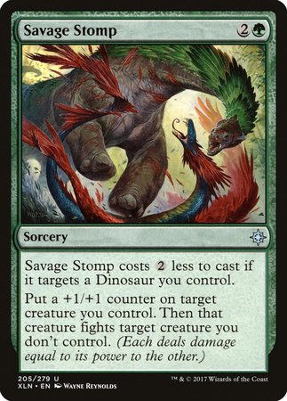 Savage Stomp [Ixalan] | Black Swamp Games