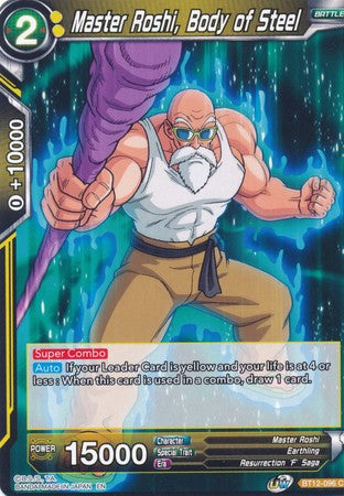 Master Roshi, Body of Steel [BT12-096] | Black Swamp Games