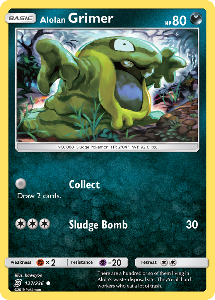 Alolan Grimer (127/236) [Sun & Moon: Unified Minds] | Black Swamp Games