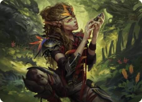 Meria, Scholar of Antiquity Art Card [Dominaria United Art Series] | Black Swamp Games