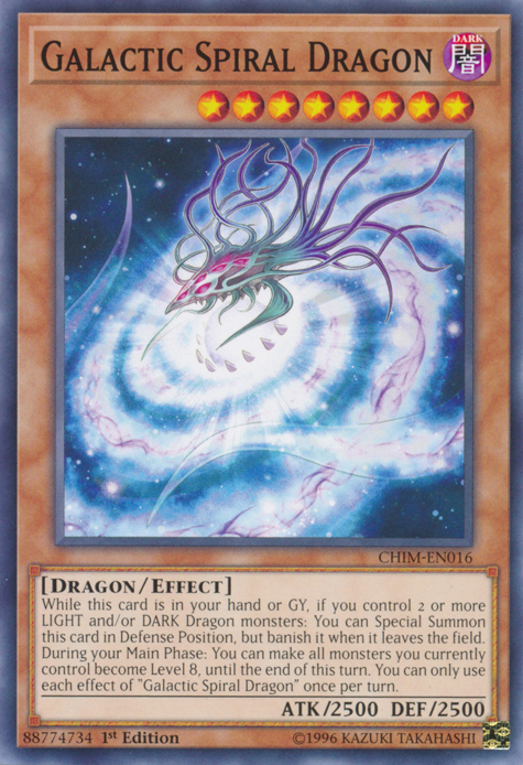 Galactic Spiral Dragon [CHIM-EN016] Common | Black Swamp Games