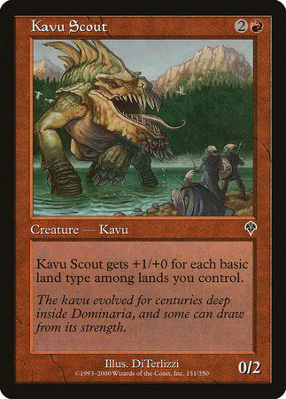 Kavu Scout [Invasion] | Black Swamp Games