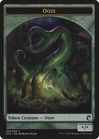 Ooze // Frog Lizard Token [Ravnica Allegiance: Guild Kits] | Black Swamp Games