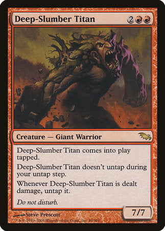 Deep-Slumber Titan [Shadowmoor] | Black Swamp Games