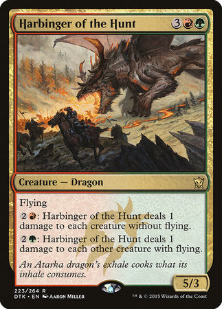 Harbinger of the Hunt [Dragons of Tarkir] | Black Swamp Games