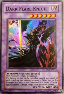 Dark Flare Knight [DCR-EN017] Super Rare | Black Swamp Games