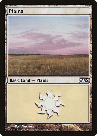 Plains (230) [Magic 2010] | Black Swamp Games