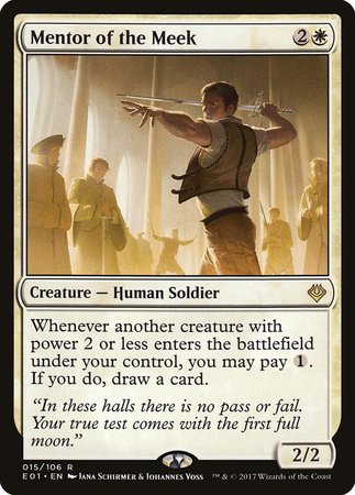 Mentor of the Meek [Archenemy: Nicol Bolas] | Black Swamp Games