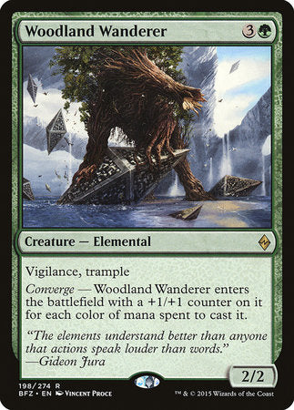 Woodland Wanderer [Battle for Zendikar] | Black Swamp Games