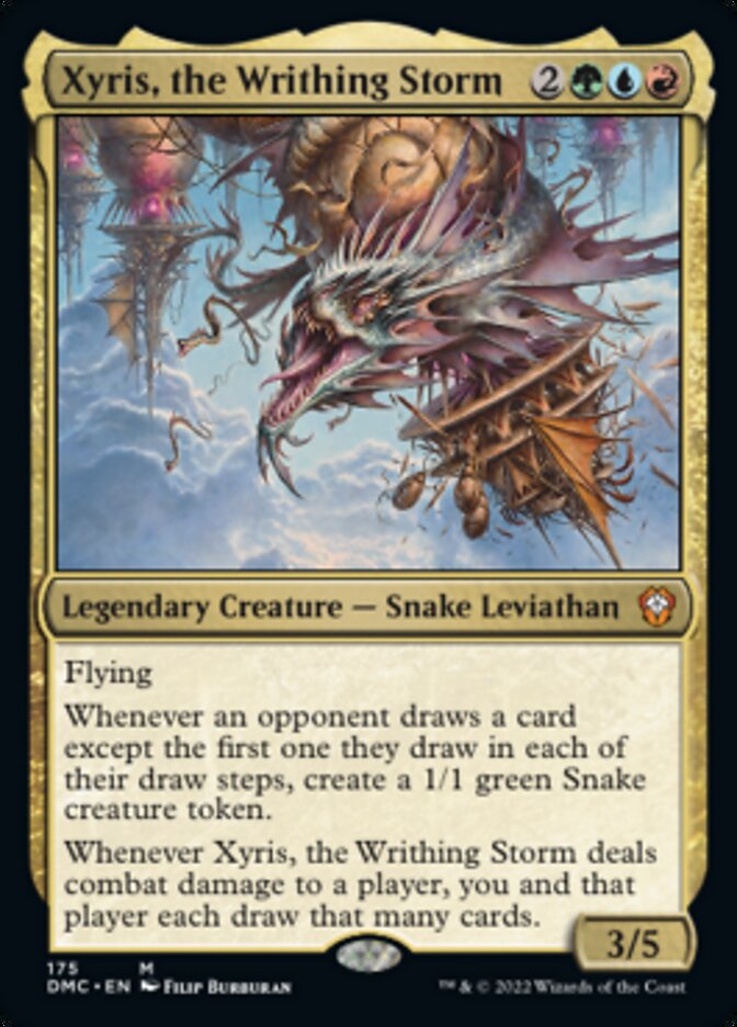 Xyris, the Writhing Storm [Dominaria United Commander] | Black Swamp Games
