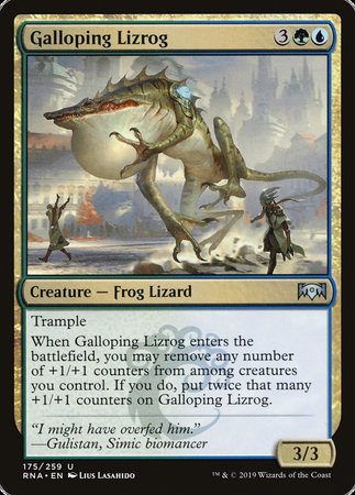 Galloping Lizrog [Ravnica Allegiance] | Black Swamp Games
