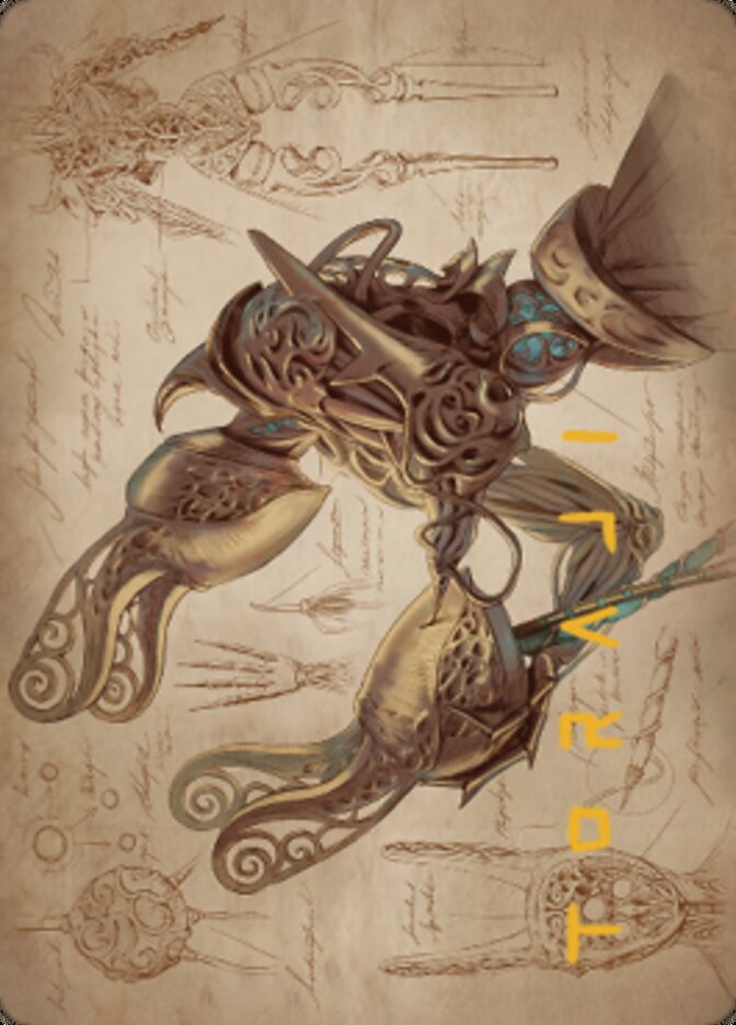 Self-Assembler Art Card (Gold-Stamped Signature) [The Brothers' War Art Series] | Black Swamp Games